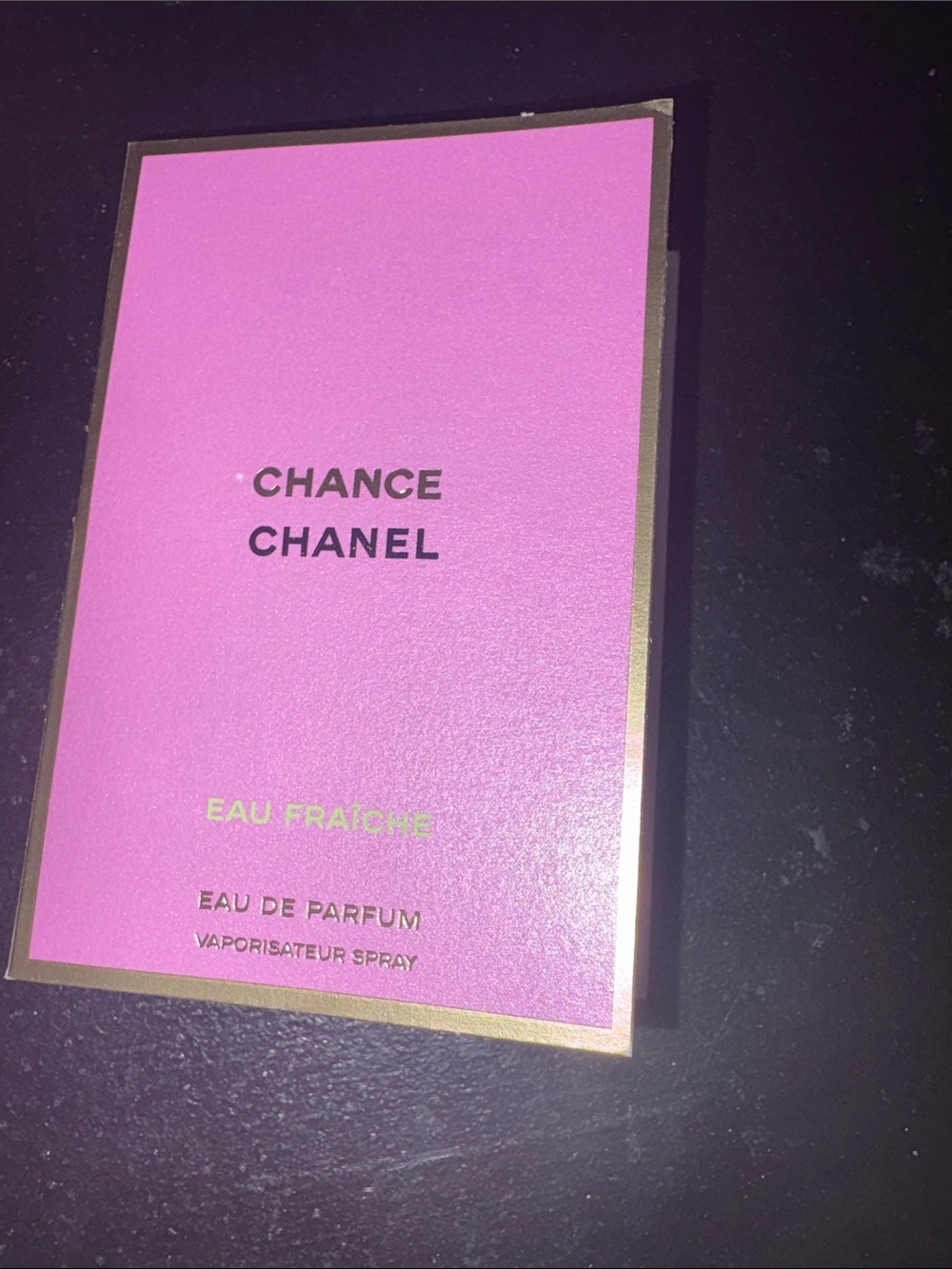CHANEL Chance Eau Fraîche - Pink and Gold Packaging